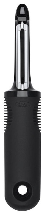 Oxo Good Grips Peeler, 10 inch, Swivel, Stainless Steel, Rubber Handle 20081