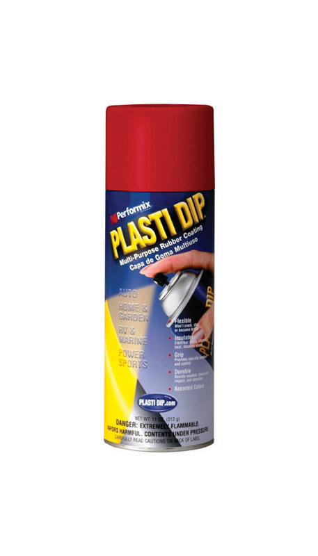 Plasti Dip Rubber Coating 325 ml. Red Spray Can 11201-6