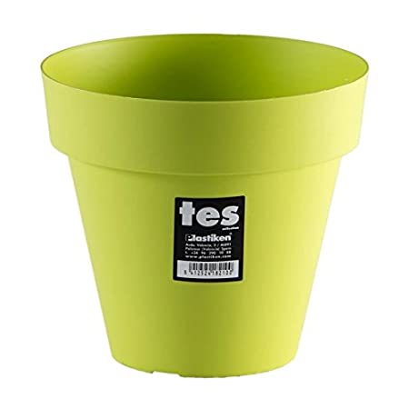 Plastiken Garden Planter, 14 Ltrs, Dia 32 cm, Light Green 8632_PIS