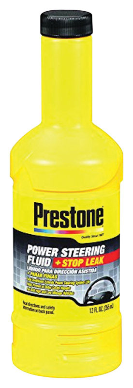 Prestone Power Steering Fluid And Stop Leak 354 ml. Stops Most Leaks AS262Y