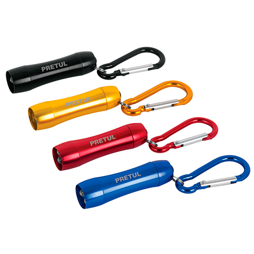 Pretul 3-LED Flashlight Keychains, 3 LR41 Batteries 26003