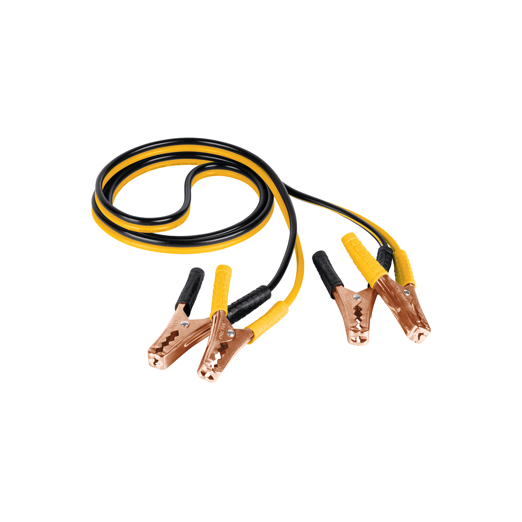 Pretul Current Pass Cables, 2.5m, 125 A, 10 AWG, Black/Yellow 22808