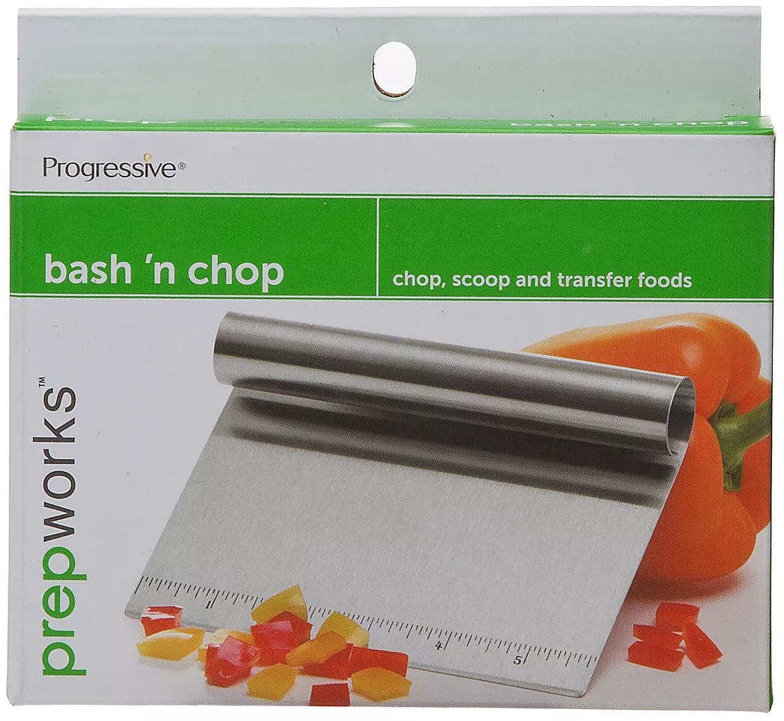 Progressive Bash And Chop Scooper/Cutter Stainless Steel LGK-3620