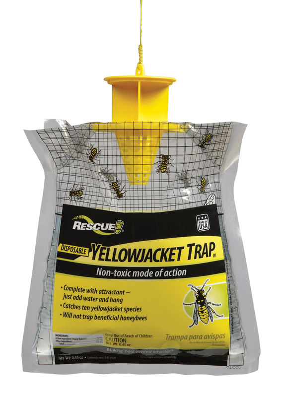 Rescue Yellow Jacket And Wasp Trap 13 ml. 1 Pk YJTD-DB12-E
