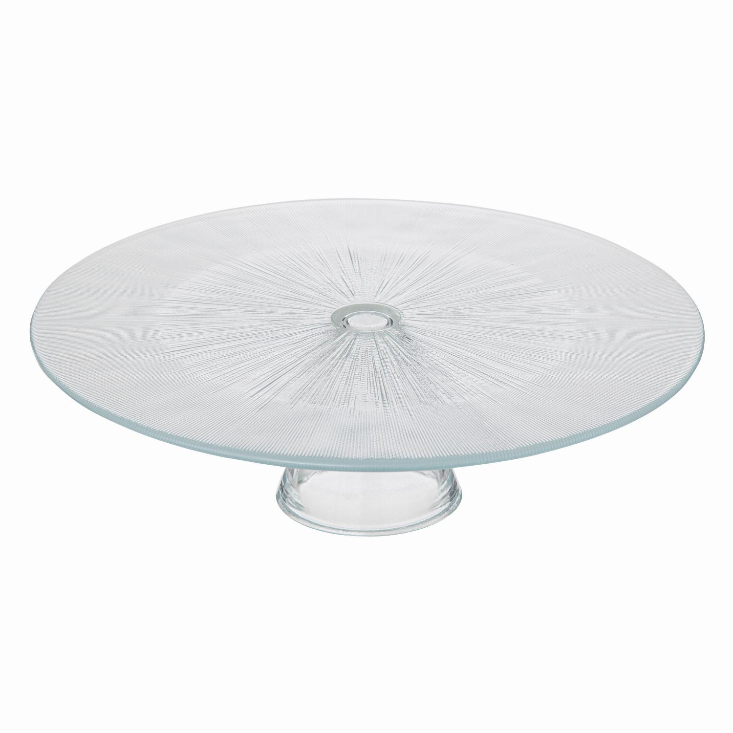 Secret de Gourmet Elise Cake Stand, 28 cm Dia, Glass 194869