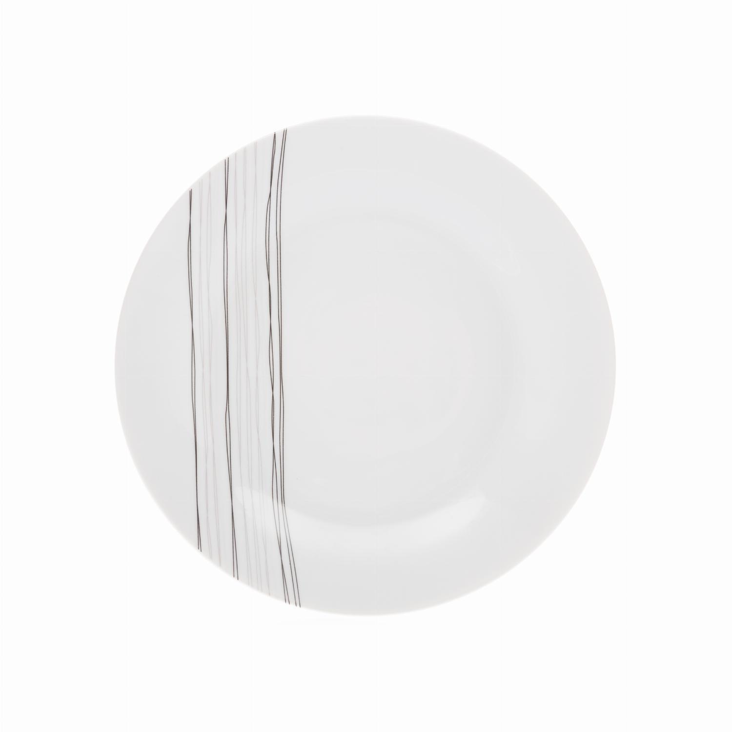Secret de Gourmet Secret de Gourmet Secret Gourmet Lines Dessert Plate 19 Dia 150204 DIA150204 19 cm size: 19cm