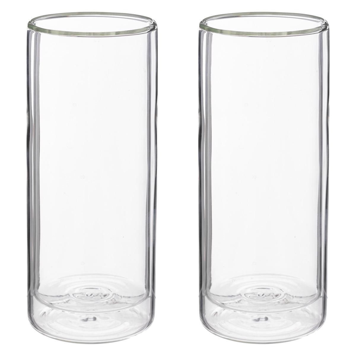 Secret de Gourmet SG Clea Double-Wall Glass, 350 ml, Pack of 2, Glass 188840