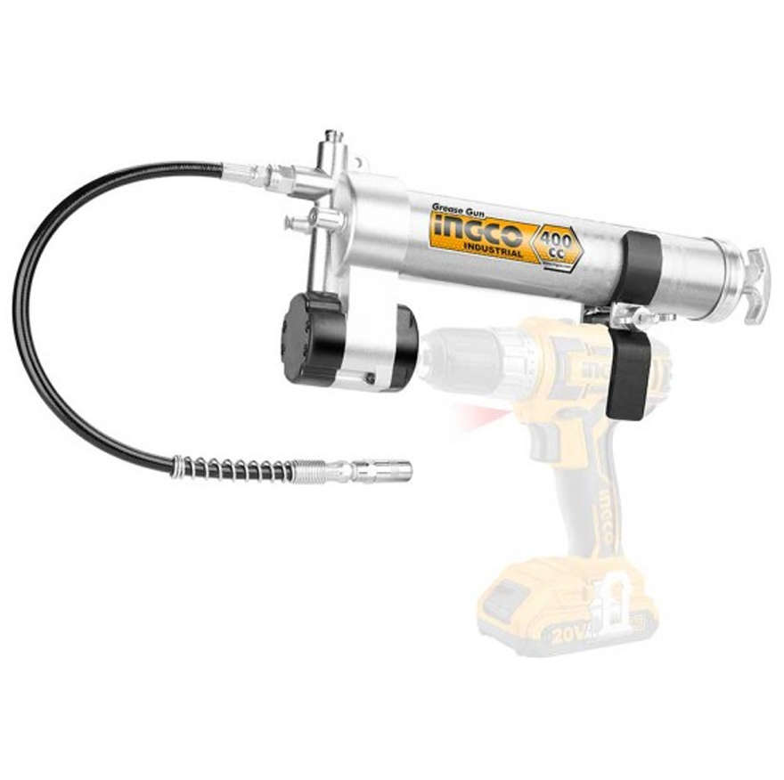 INGCO Grease gun attachment with 400cc capacity and 4000 psi working pressure CGULI2001