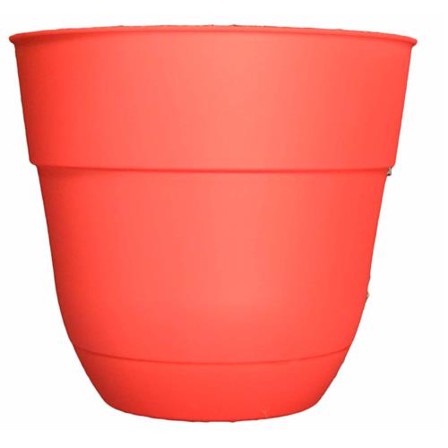 Suncast 12'' Plastic Planter, Red 1210R7