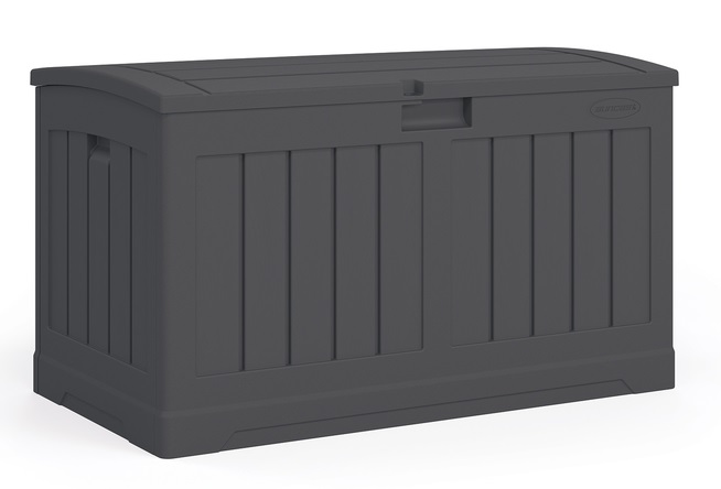 Suncast Deck Box, Plastic, 189 L, 68.6 x 55.9 cm, Peppercorn Color DB5025P