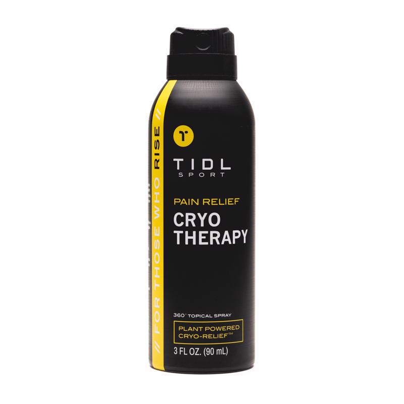 TIDL Sport Pain Relief Cryo Therapy, 88 ml. 360 Degree Topical Spray, Plant Powered Cryo-Relief 850020158 386
