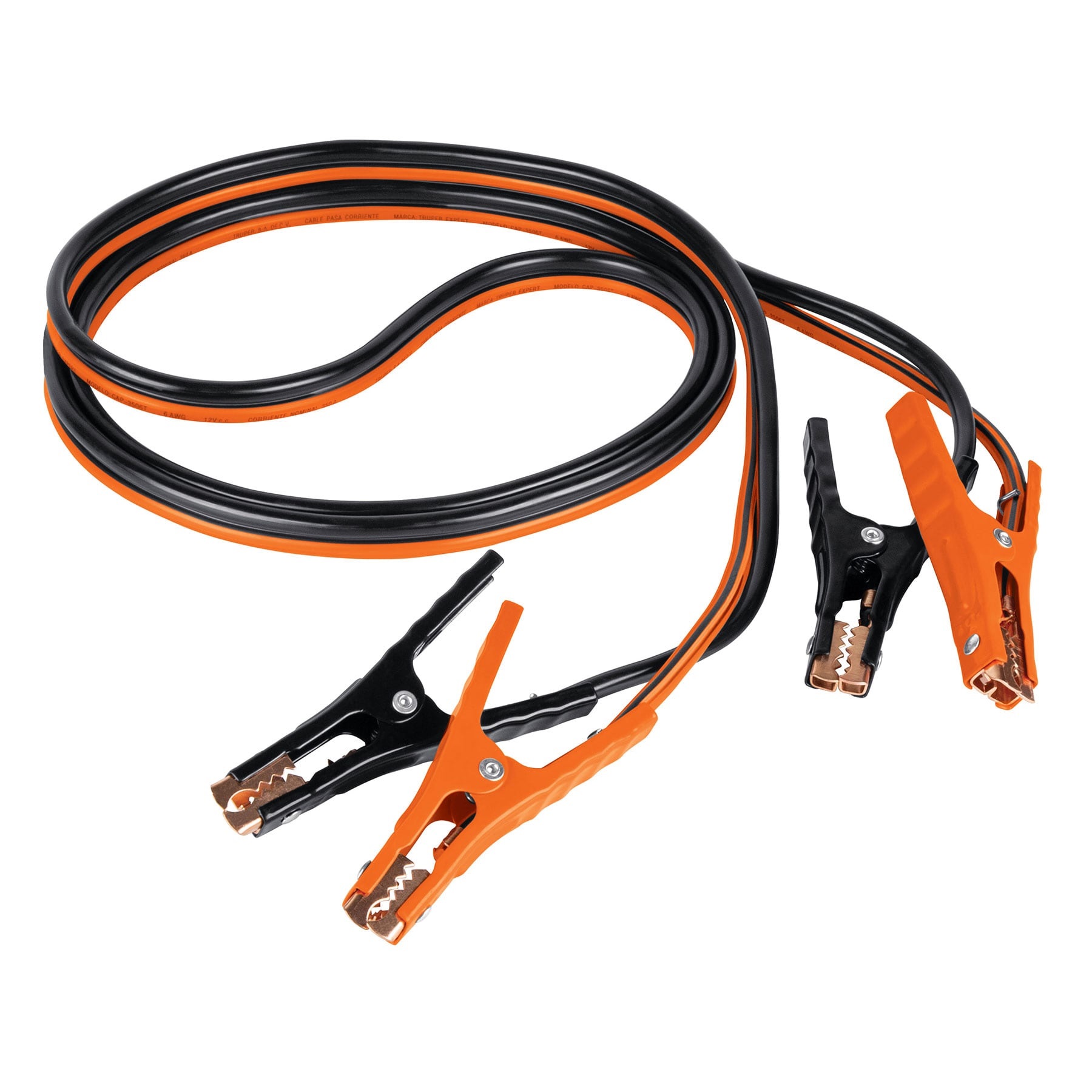 تروبر كيبل توصيل كهربائي احترافي، 3.5 متر، 6 AWG، 12 فولت 350 امبير 17544