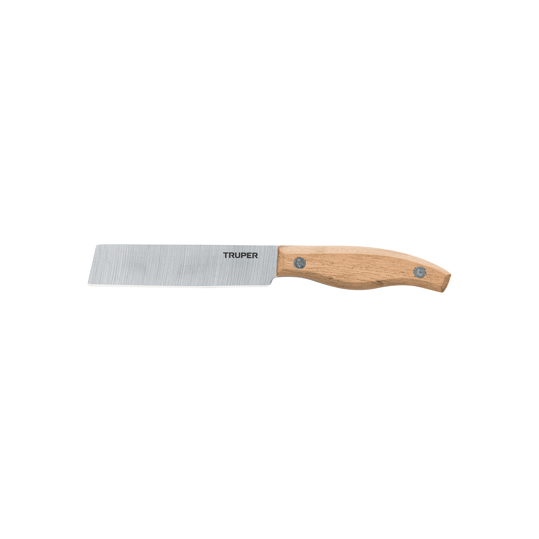 Truper Hacking Knife, 7.5 inch, Corrosion-Resistant Stainless Steel Blade, Ideal for cutting and stripping cables. Useful for removing old putty on window frames 17003