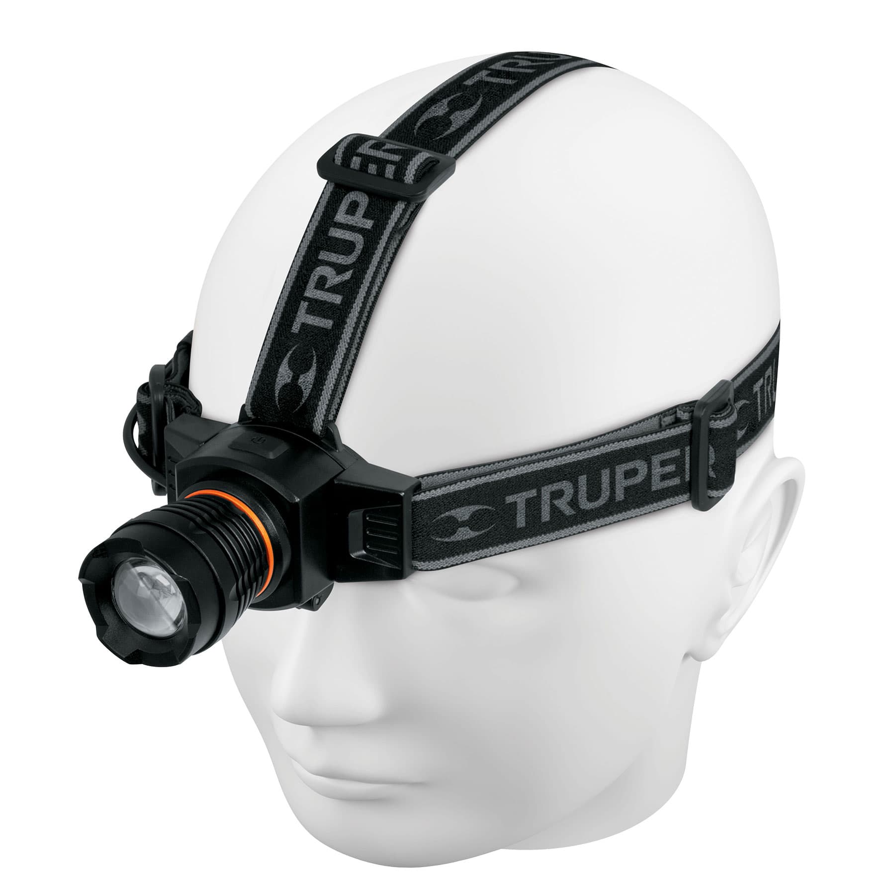 Truper Expert Rechargeable LED Head Light, 430 Lumens, 210 Mtrs, Klinlite Technology, High Intensity 16716