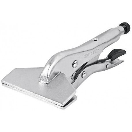 Truper Sheet Metal Welding Locking Pliers, 8 inch, Carbon Steel Jaws 17425