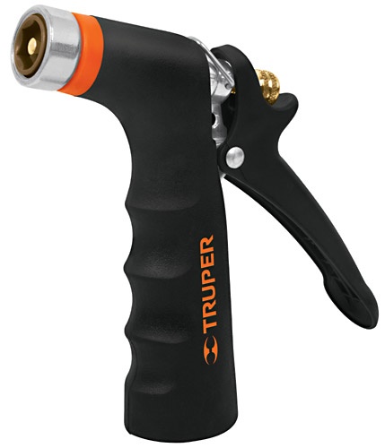 Truper 2-Pattern Comfort Grip Metal Hose Trigger Nozzle 18475