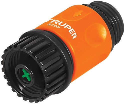 Truper Garden Hose Quick-Click System Connector (Accessory), 3/4 inch Inlet 12722