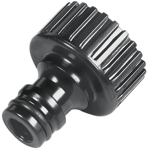 Truper Garden Hose Quick-Click System Female Connector, 3/4 inch Inlet 12727