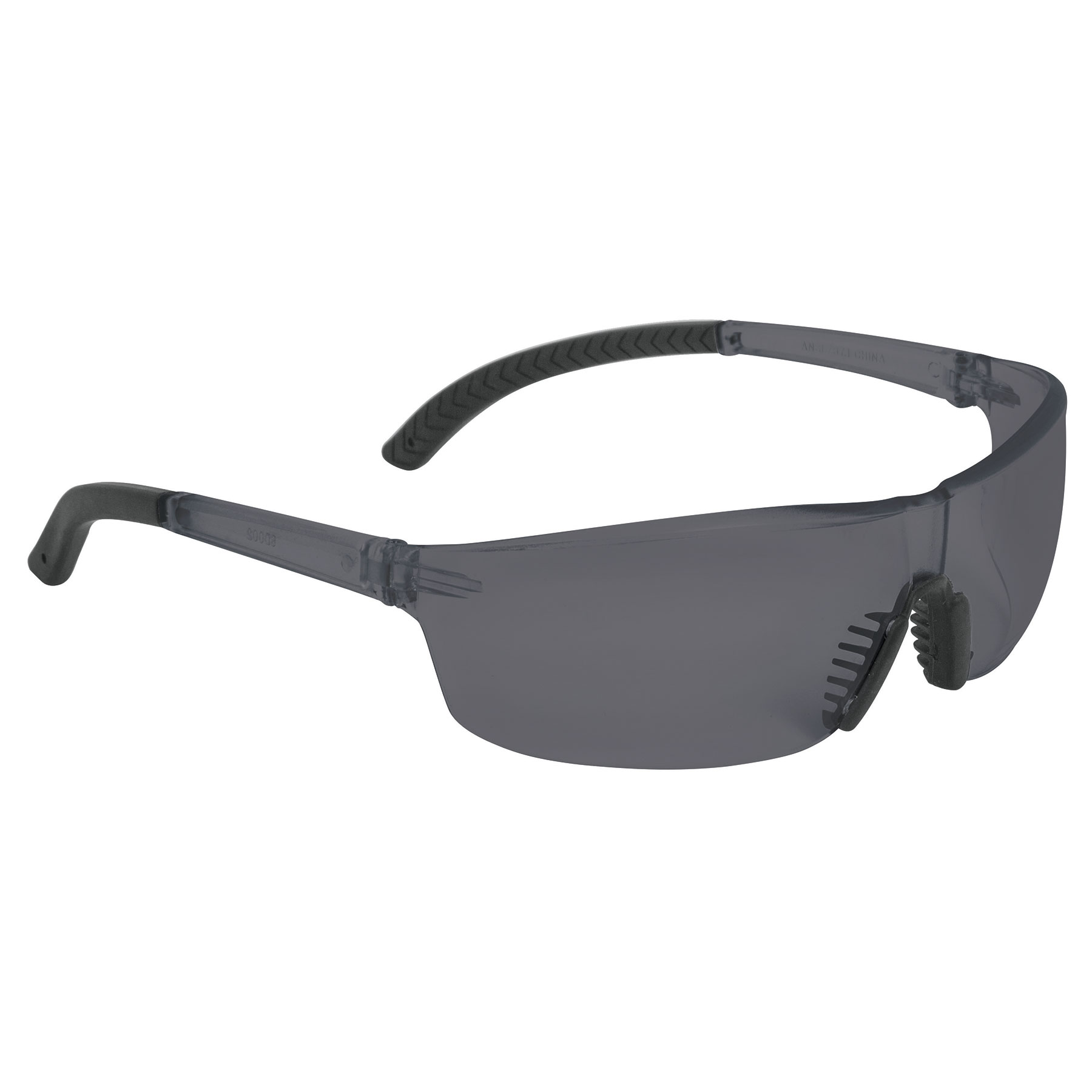Truper Safety Glasses, Gray Lens, Black Frame, ANSI Z87.1, Ultra Lightweight Design 15290