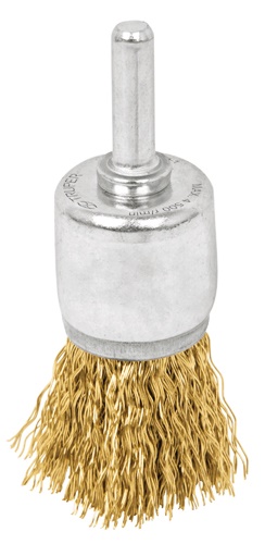 Truper 3/4 inch Coarse Wire Cup Brush for Hand Drill 11593