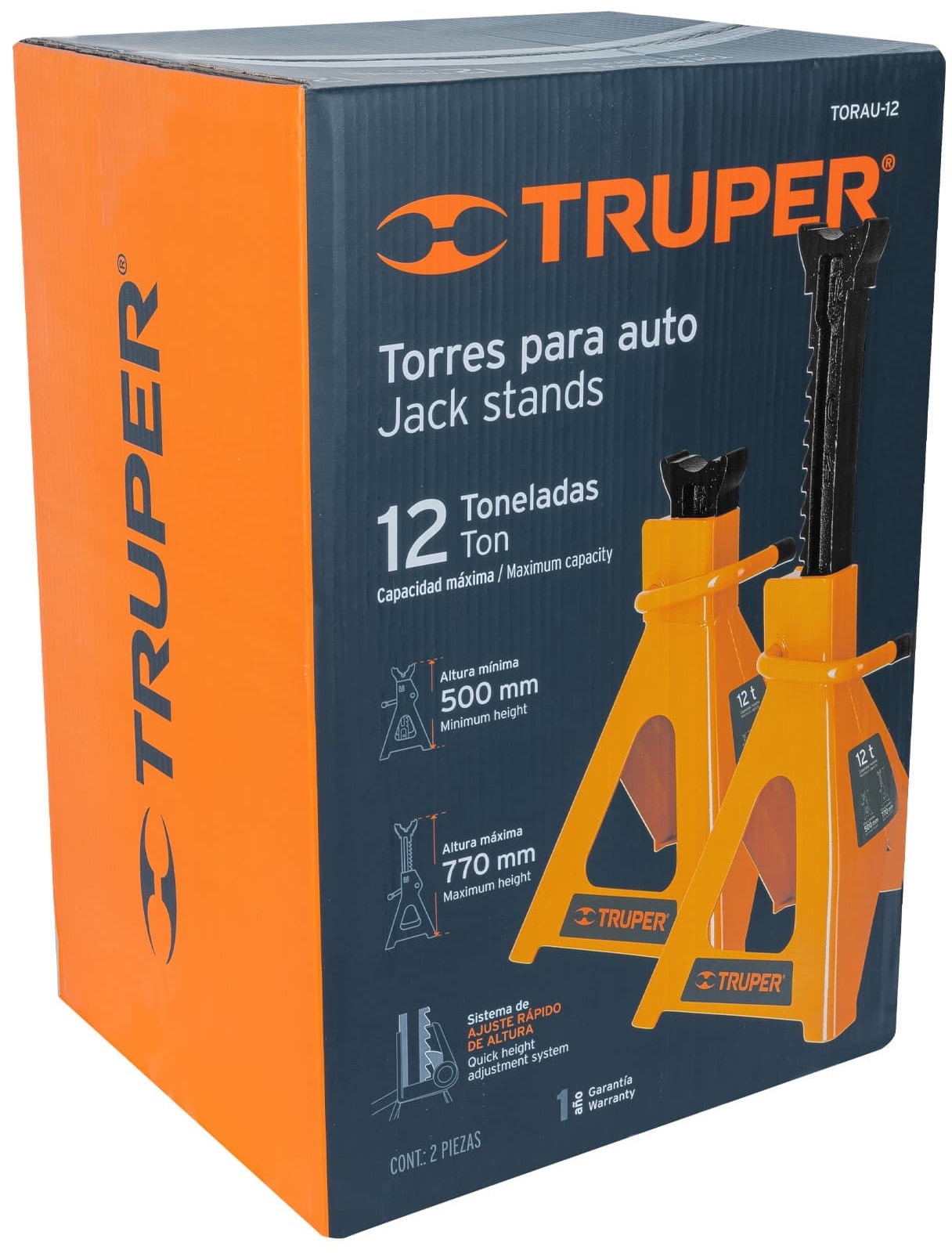 Truper 12-Ton Jack Stand 14800