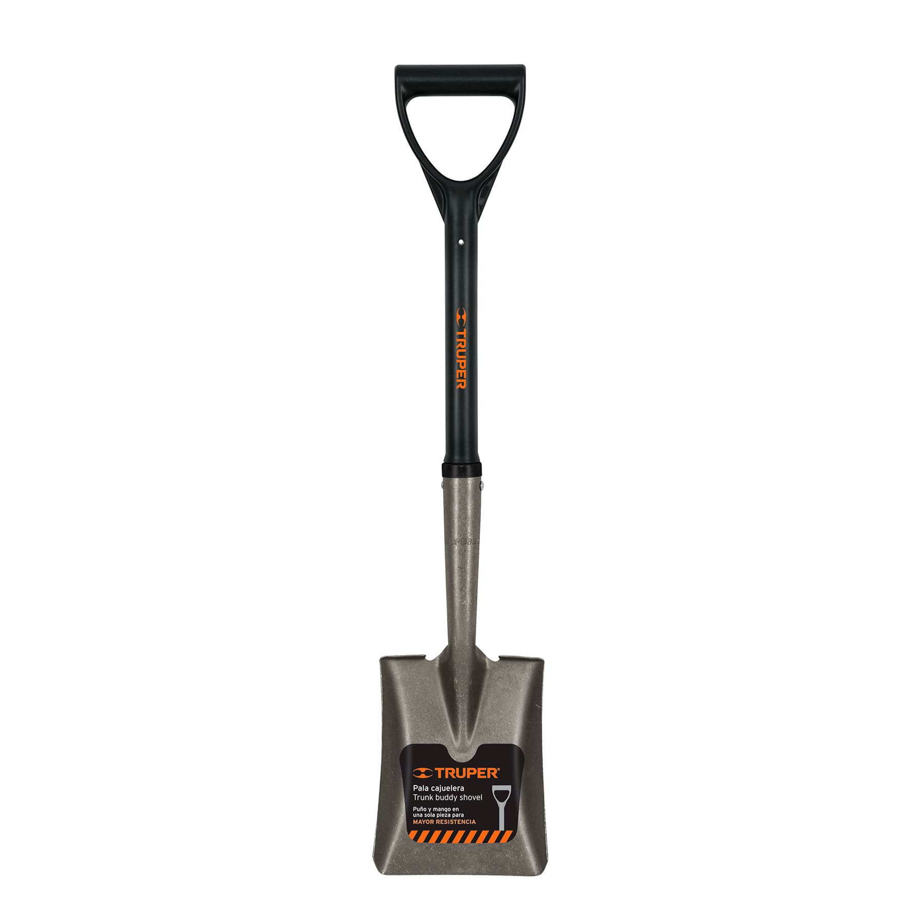 Truper 27-5/8 inch D-Handle Square Point Fiberglass Shovel 17196