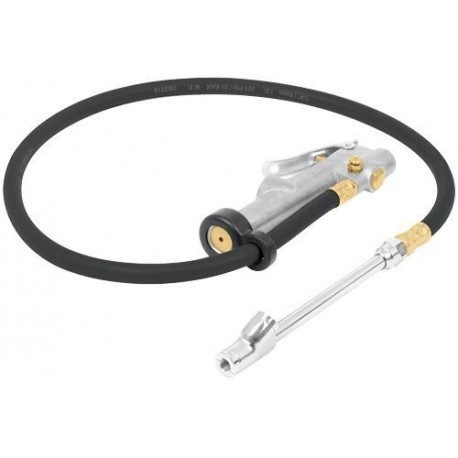 Truper Dual Tire Chuck with Pressure Gauge 19028
