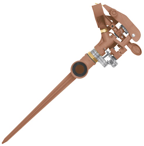 Truper One Way Full/Parcial Coverage Metal Pulsating Sprinkler, Work Pressure: 40 to 50 PSI 10318