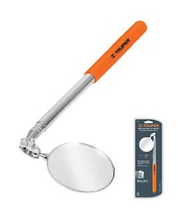 Truper Telescopic Inspection Mirror, Length 7 inch to 14 inch 14544