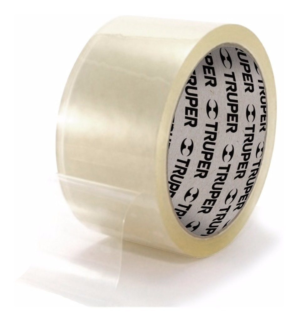 Truper Box Sealing Tape, 48mm x 150 Mtrs, Thickness 0.05 mm, Clear 12557