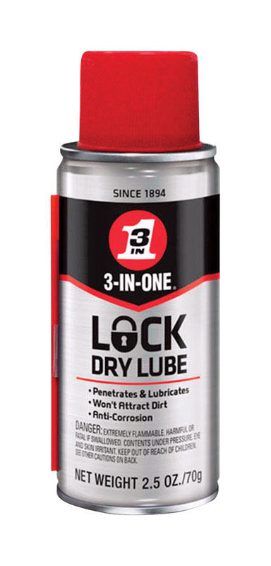 WD-40 3-IN-ONE Lock Dry Lube, 73.93 ml. 120074