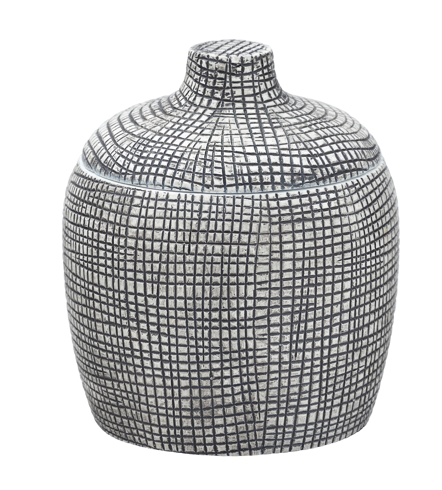 Wenko Gilba Bathroom Universal Box, Polyresin, Gray/White 24205100