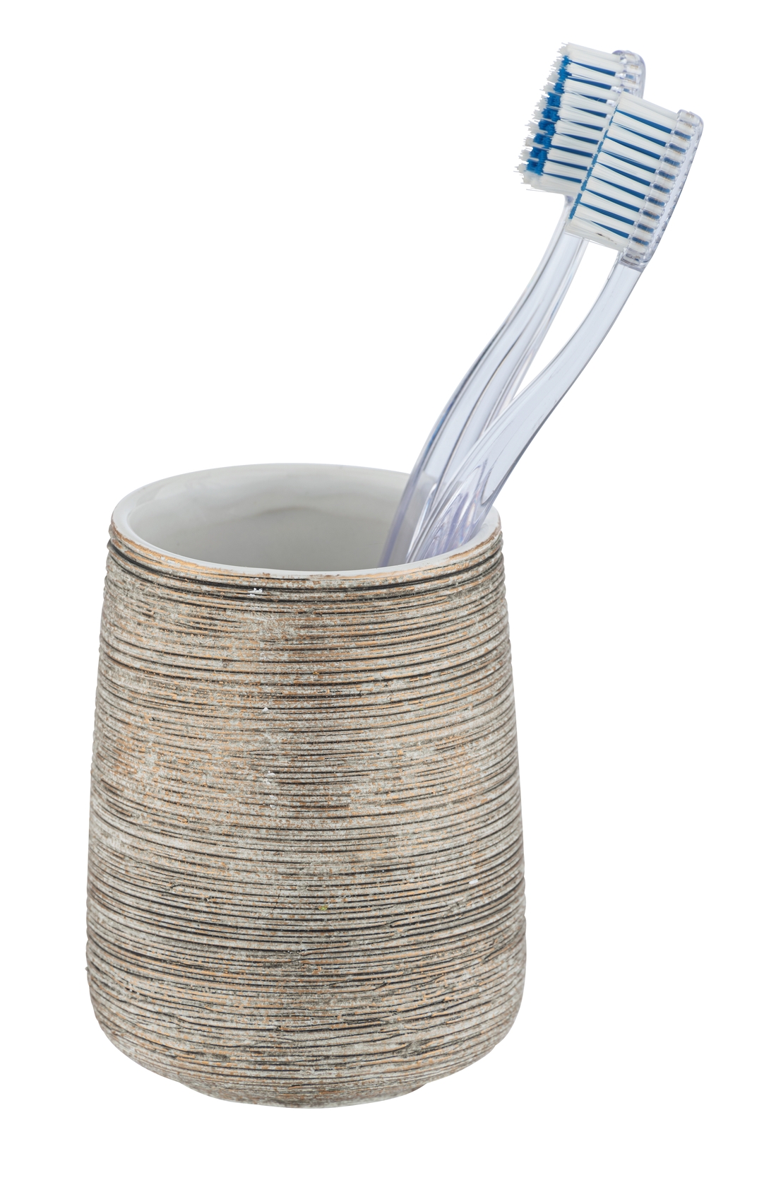 Wenko Fedio Bathroom Tumbler, Ceramic, Gold Color 24300000