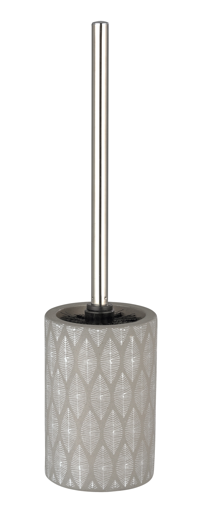 Wenko Tupian Toilet Brush, Ceramic, Gray Color 23700000