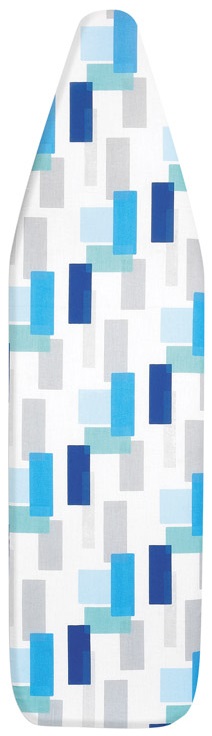 ويتمور غطاء ولوح طاولة كوي ملابس، 38 × 38 سم، قطن، أزرق/رمادي 6412-833