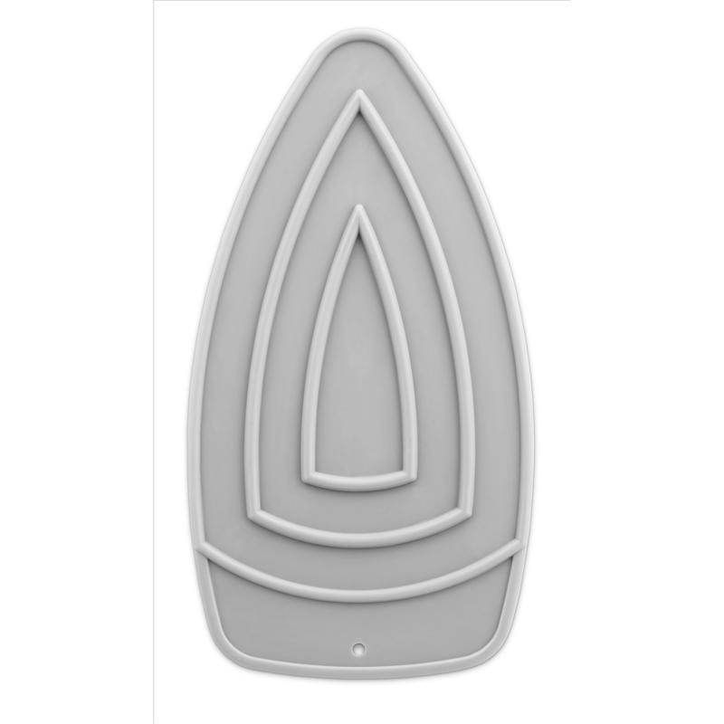 Whitmor Silicone Iron Rest, 29 x 29 cm, Gray 5692- 13055