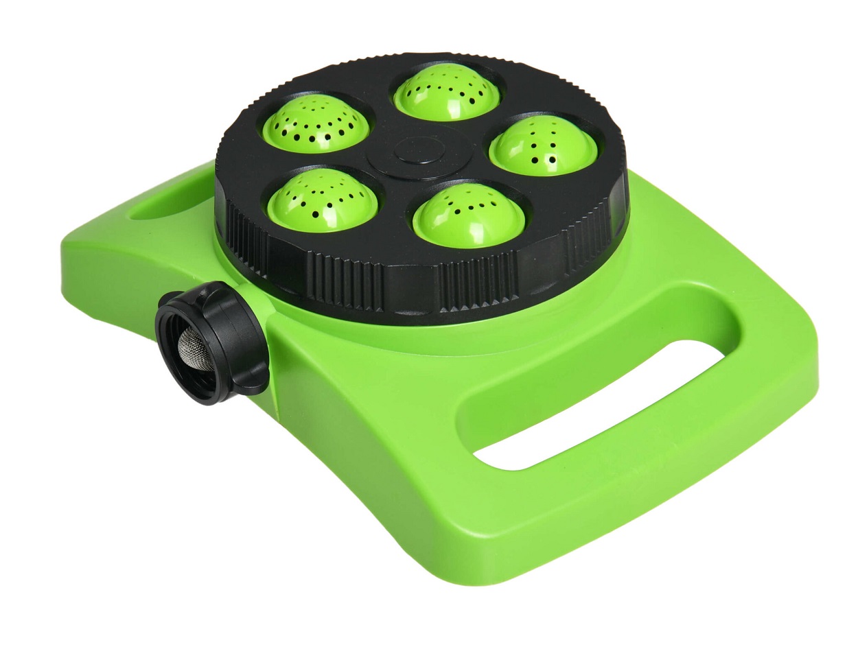 Yardsmith 5-Pattern Poly Turret Sprinkler 623000