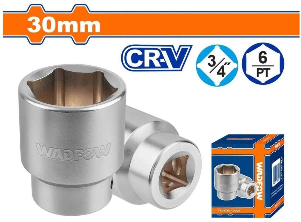 WADFOW Hexagonal Socket 30mm WSC4530