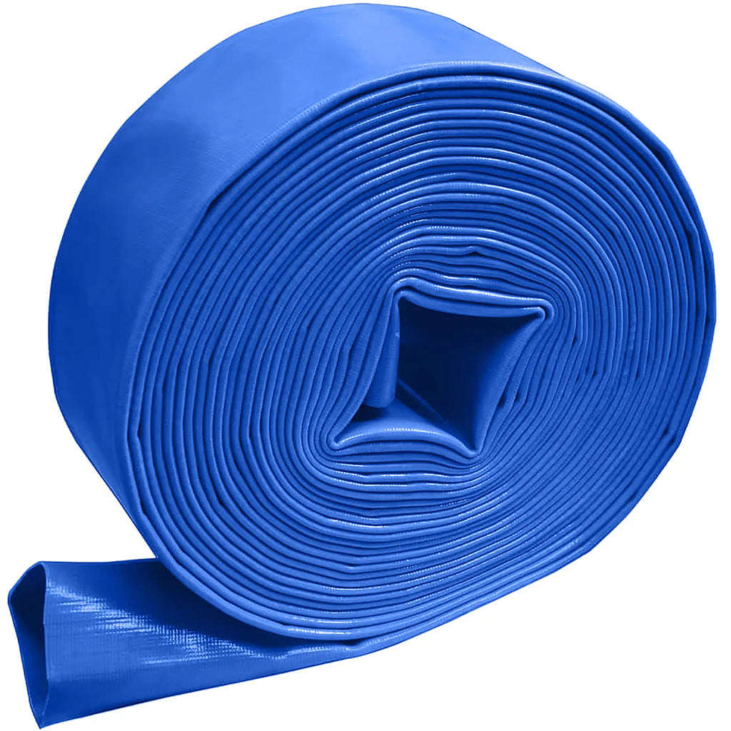 وادفو خرطوم PVC مسطح بقطر 2 انش صوندة هوز ماء لمضخات المحركات طول 100 متر ضغط 4 بار WPFH0210