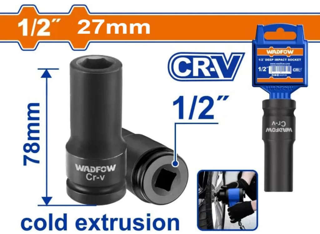 WADFOW Deep Impact Socket 1/2 inch WMS3227