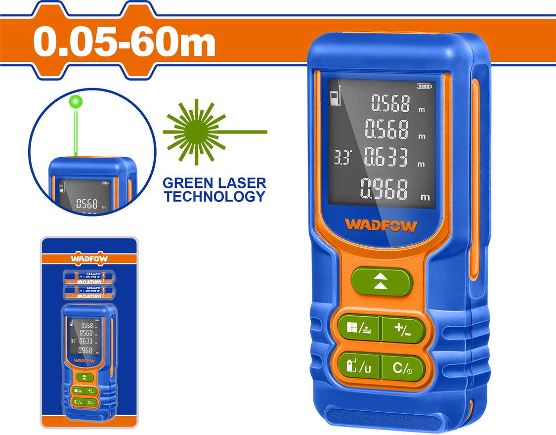 WADFOW Laser Distance Detector 60m WDL1526