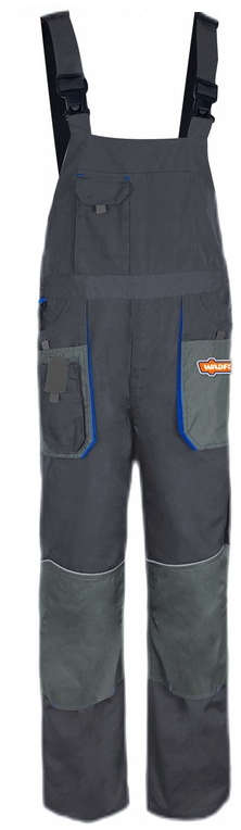 وادفو بدلة عمل كاملة قياس XL لون رصاصي WUN4805.XL
