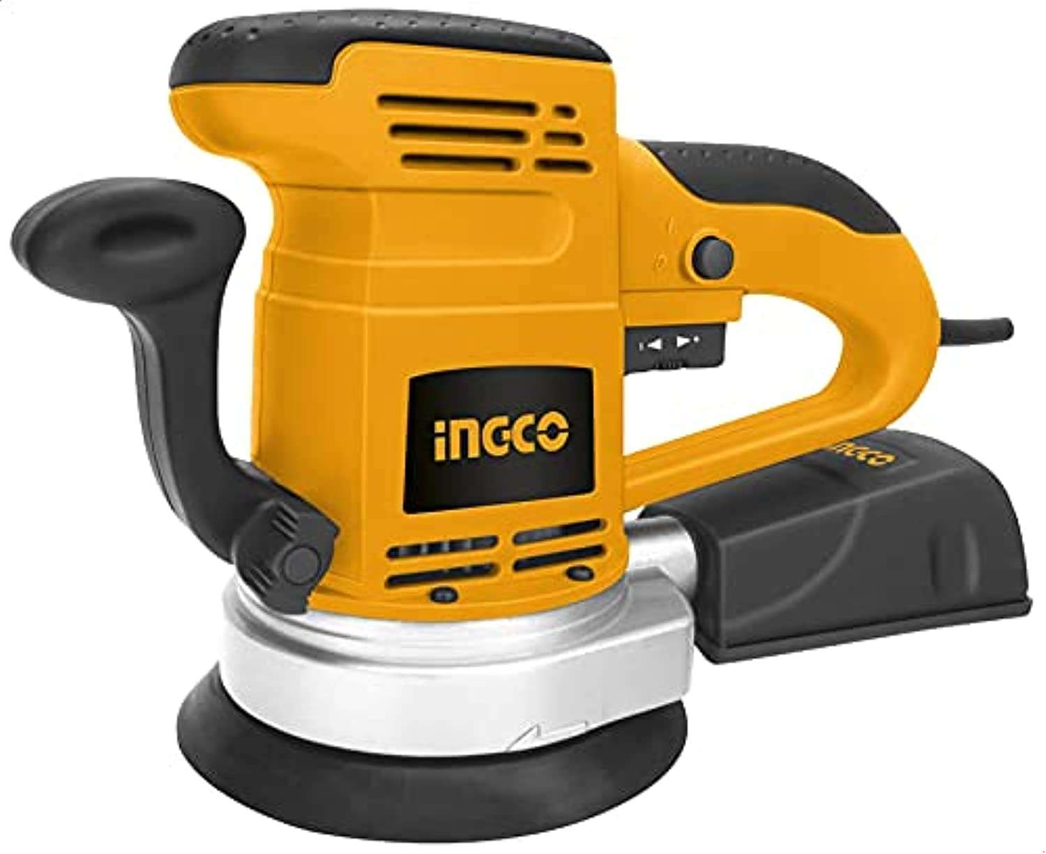 INGCO Rotary sander with 450W motor, variable speed, and 150mm sanding pad diameter RS4501.2