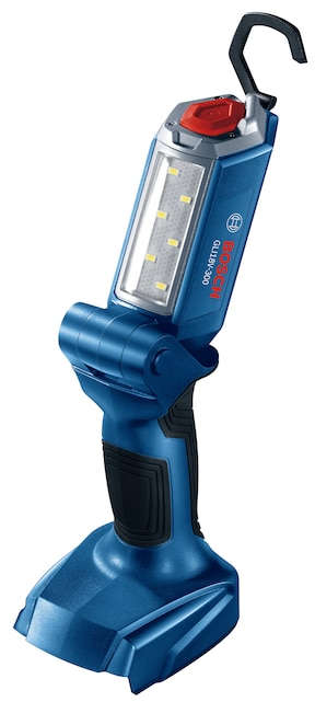 بوش مصباح عمل LED شحن بقوة 300 لومن وزوايا قابلة للتعديل يعمل ببطارية 18 فولت GLI18V-300