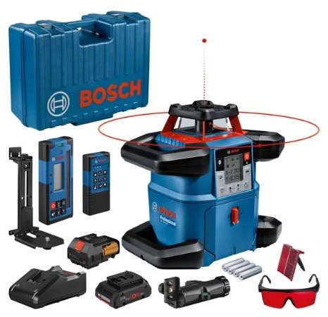 BOSCH Rotational Laser Level with ±1.5 mm accuracy at 30m and 600m working range GRL600CHV