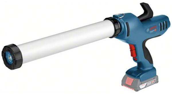 BOSCH Cordless 18V lithium-ion caulking gun with 9 speed settings and 3.5 kN push force GCG18V-600
