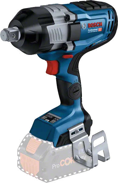 BOSCH Cordless 18V Brushless Impact Wrench with 1600 Nm Torque, 3/4" Drive GDS18V-1600