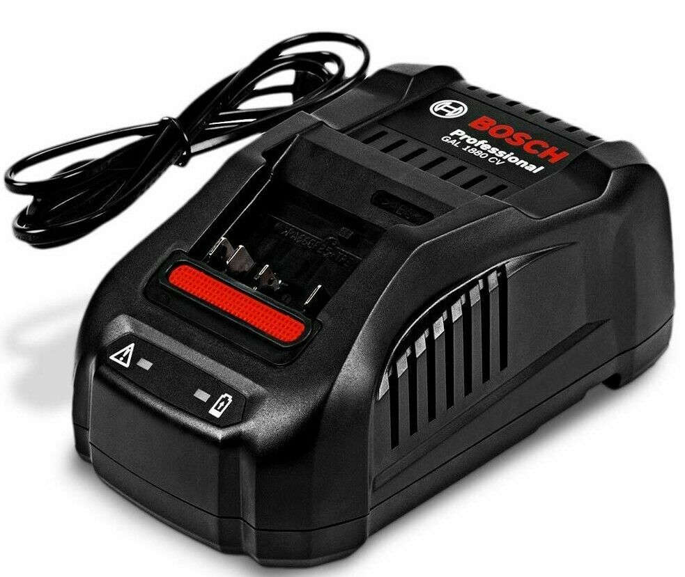 BOSCH Fast charger for 14.4-18V lithium-ion batteries with 8A charging current and active air-cooling GAL1880CV