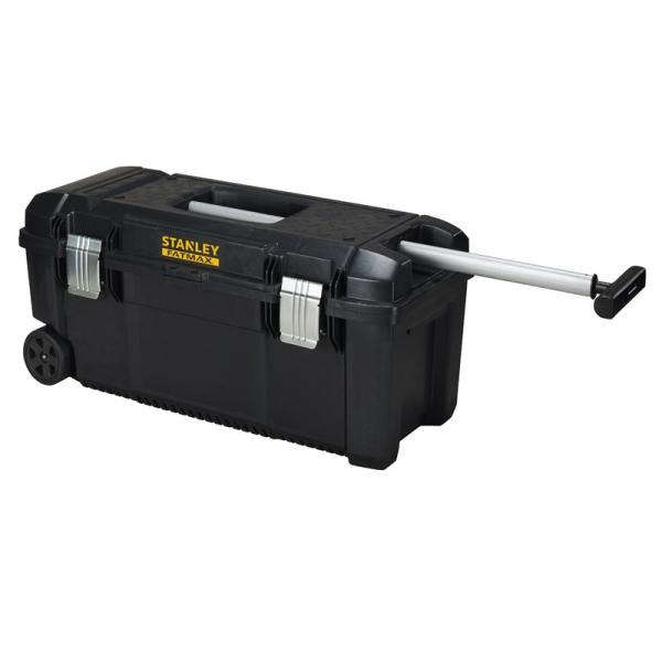 Stanley 28-inch wheeled tool box with telescopic handle and IP53 water resistance FMST1-75761