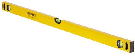 Stanley 100 cm Classic Box-Beam Level with 5 Vials and Shock-Absorbing End Caps STHT43105-8